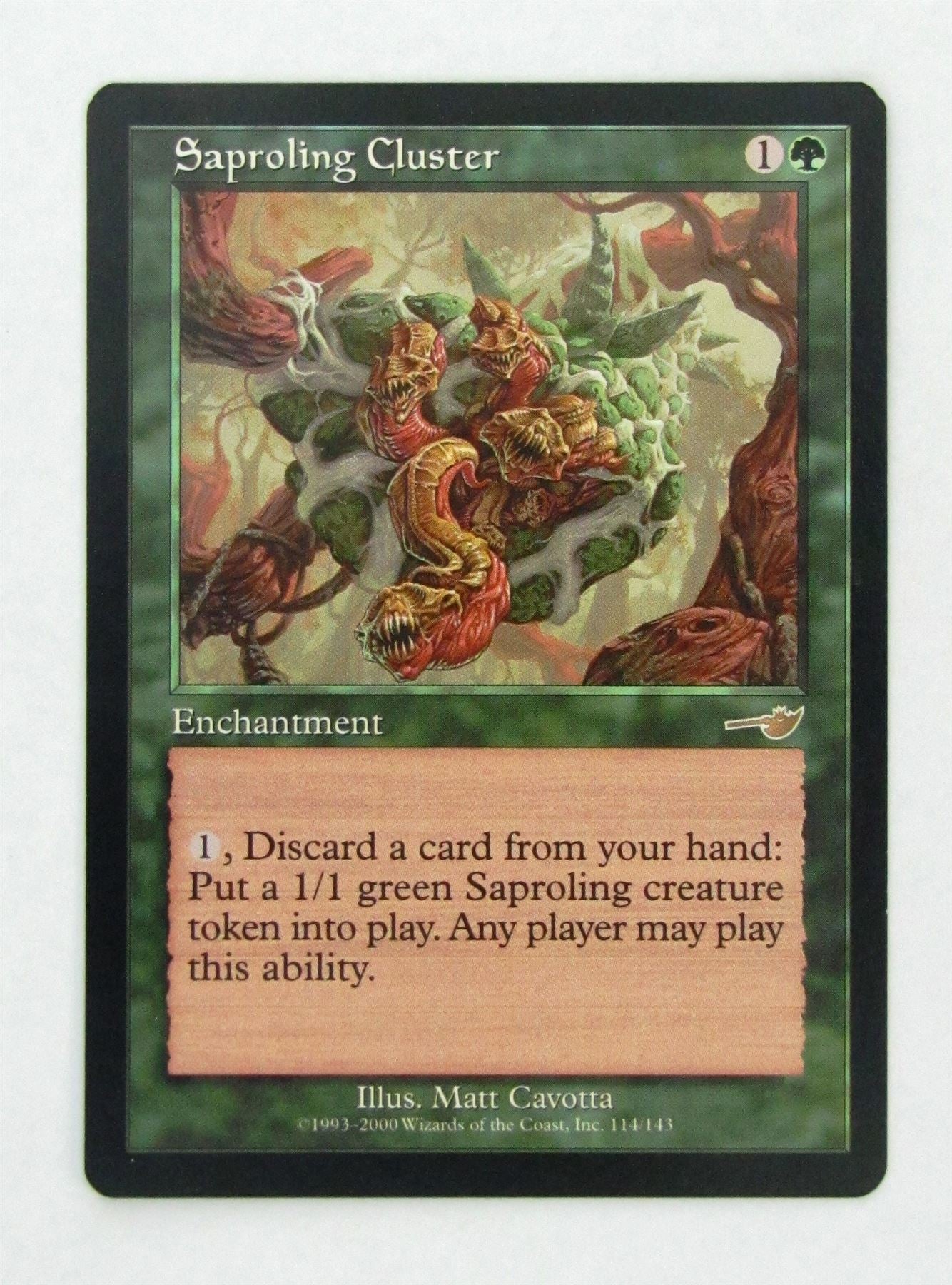 Mtg - SAPROLING CLUSTER - Played Rare