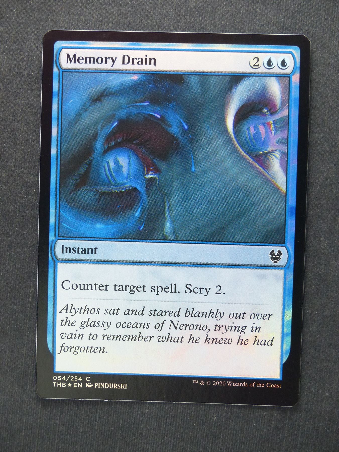 Memory Drain Foil - Mtg Magic Cards #11N Archeron Memory Drain Foil - Mtg Magic Cards #11N Archeron