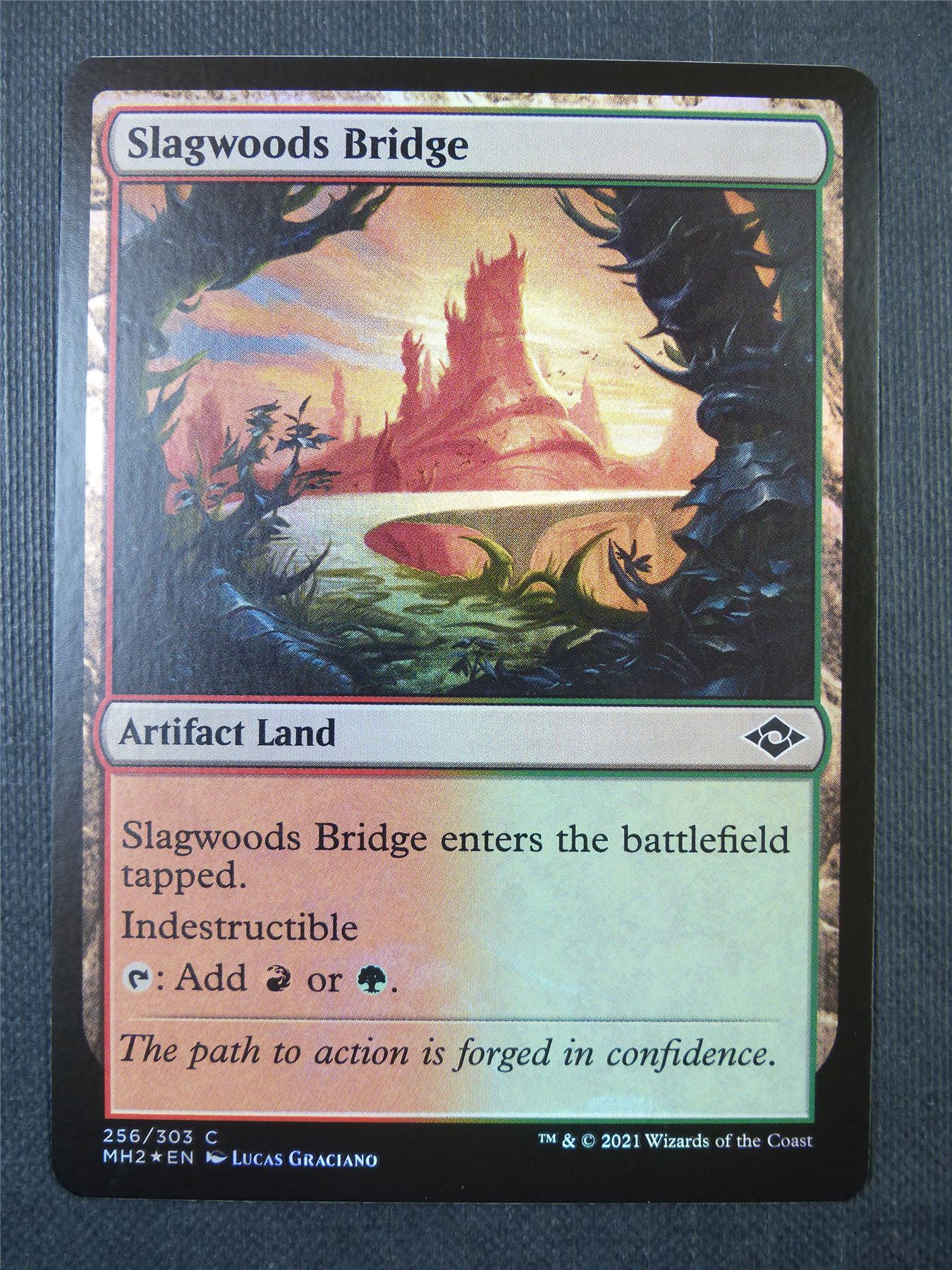 Slagwoods Bridge Foil - Mtg Card #8YF