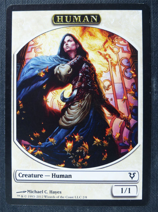 Human Token - Mtg Card #3ZK