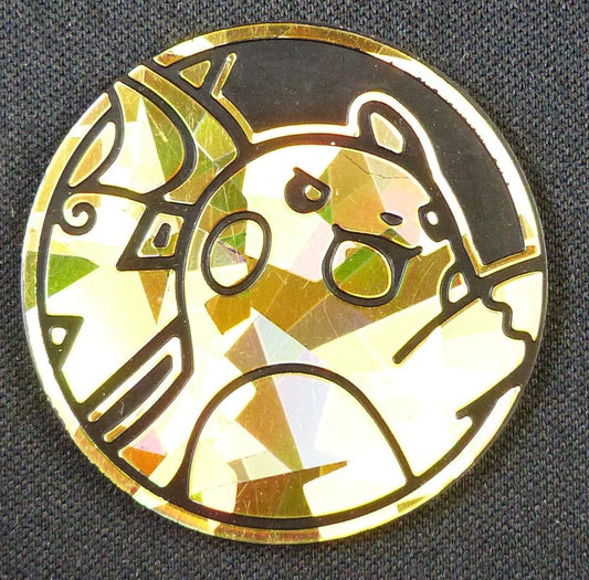 Raichu Mosaic Gold - Pokemon Coin #4O