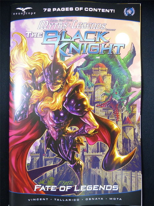 MYTHS & Legends Quarterly: The Black Knight #1 - Mar 2023 Zenescope Comic #Y5