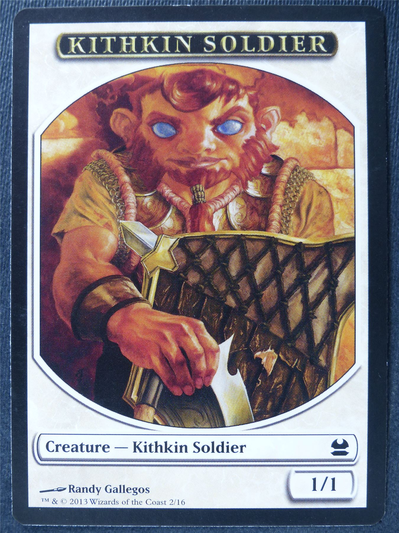 Kithkin Soldier Token - Mtg Card #3RT