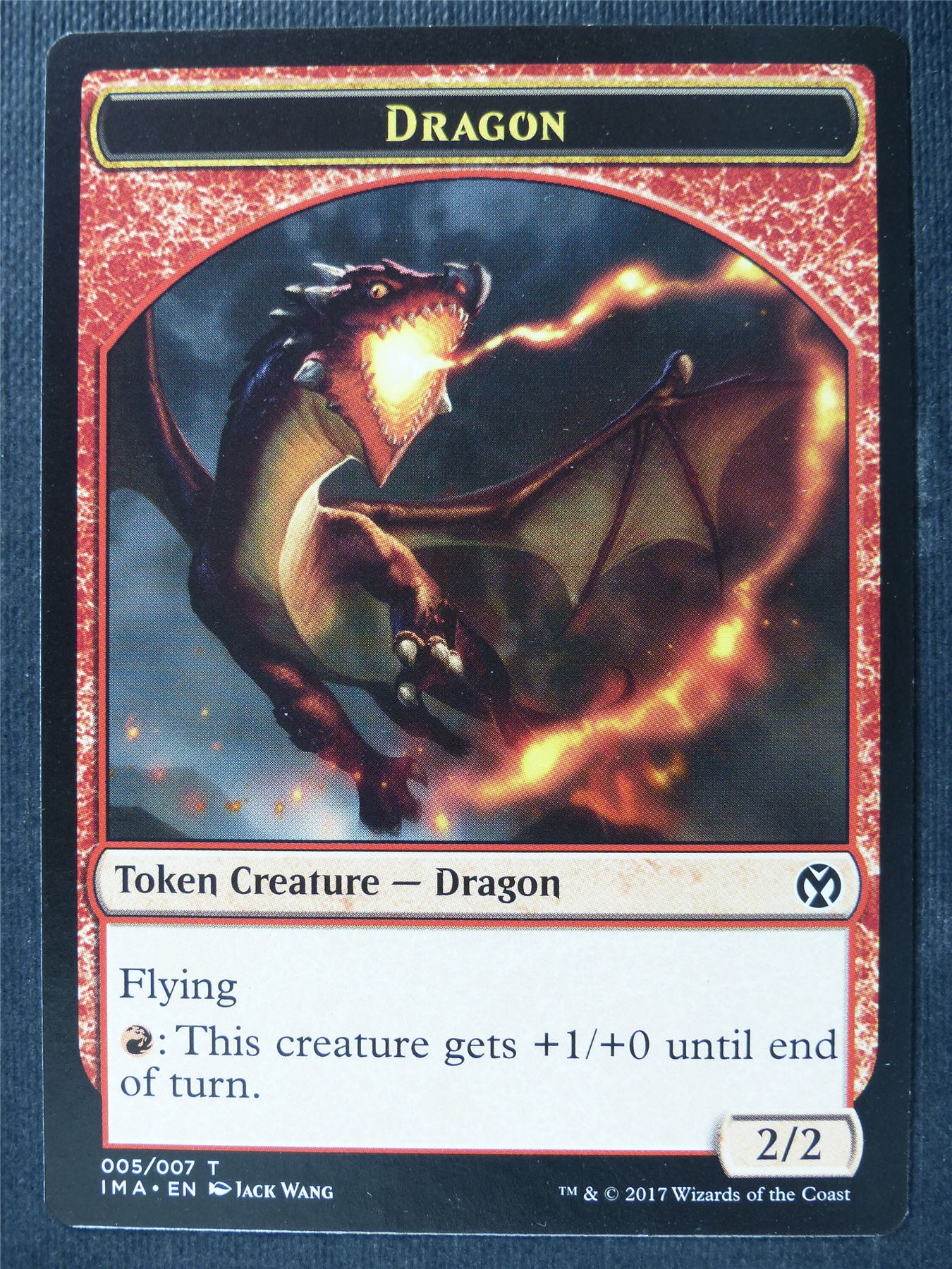 Dragon Token - Mtg Card #3UZ