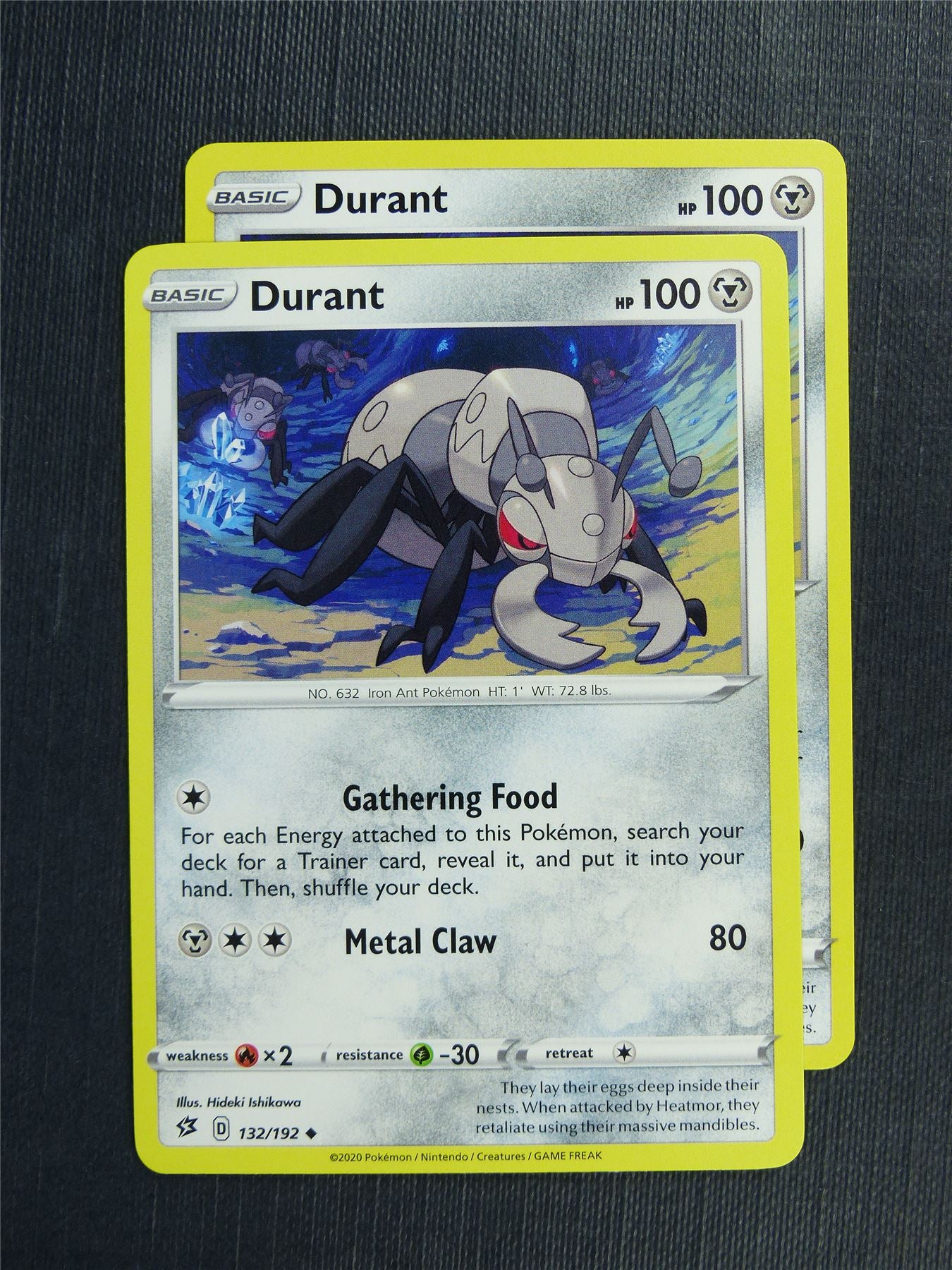 Durant 132/192 x2 - RCL - Pokemon Card #3KW