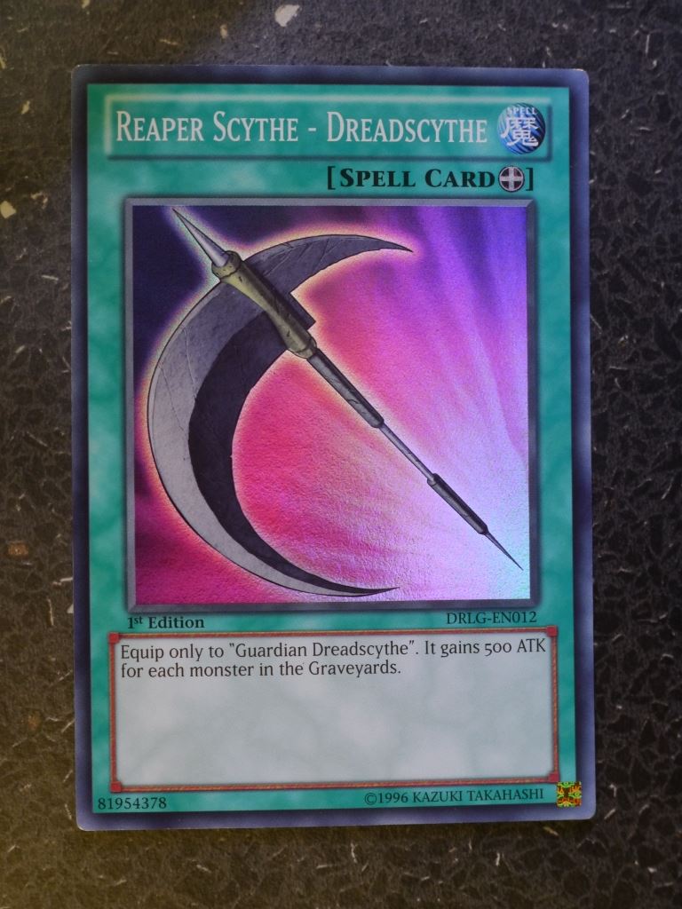 Yugioh Cards: REAPER SCYTHE - DREADSCYTHE DRLG SUPER RARE # 3D16 Archeron Yugioh Cards: REAPER SCYTHE - DREADSCYTHE DRLG SUPER RARE # 3D16 Archeron
