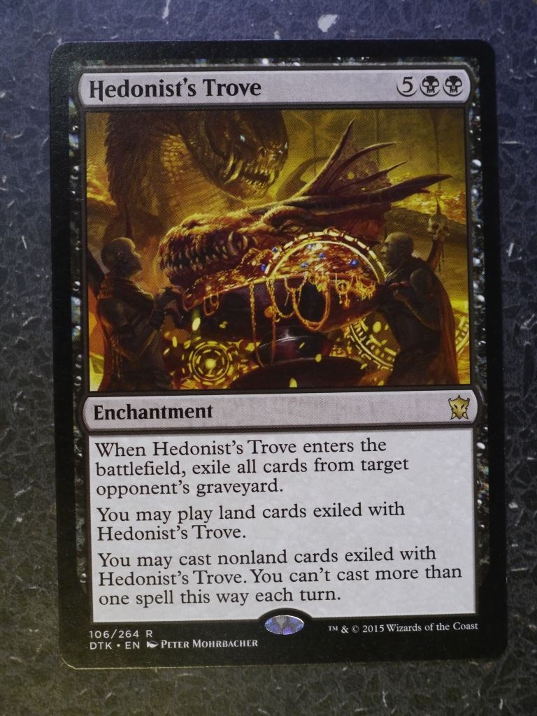 MTG Magic Cards: HEDONIST'S TROVE # 6E70