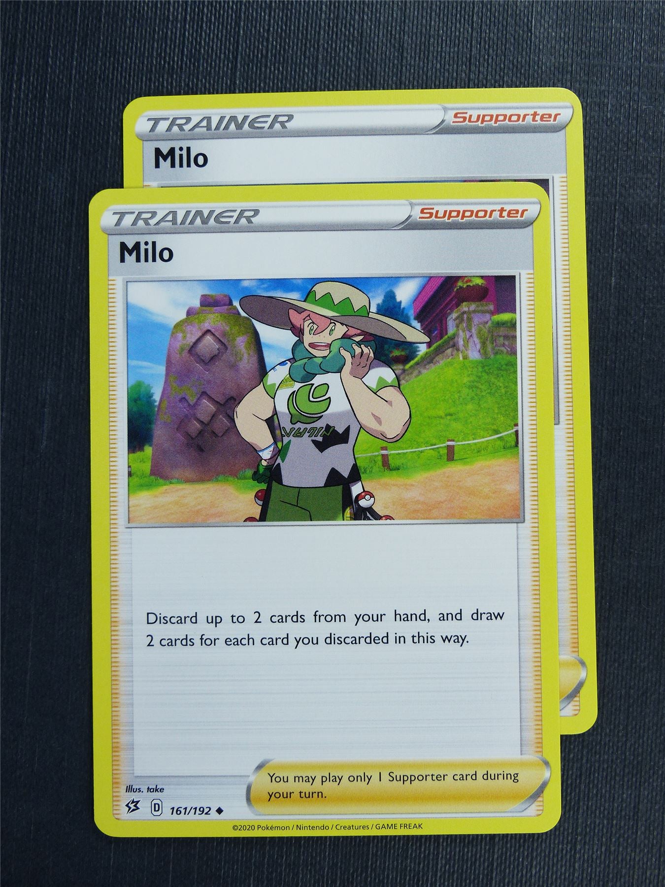 Milo 161/192 x2 - RCL - Pokemon Card #3K7