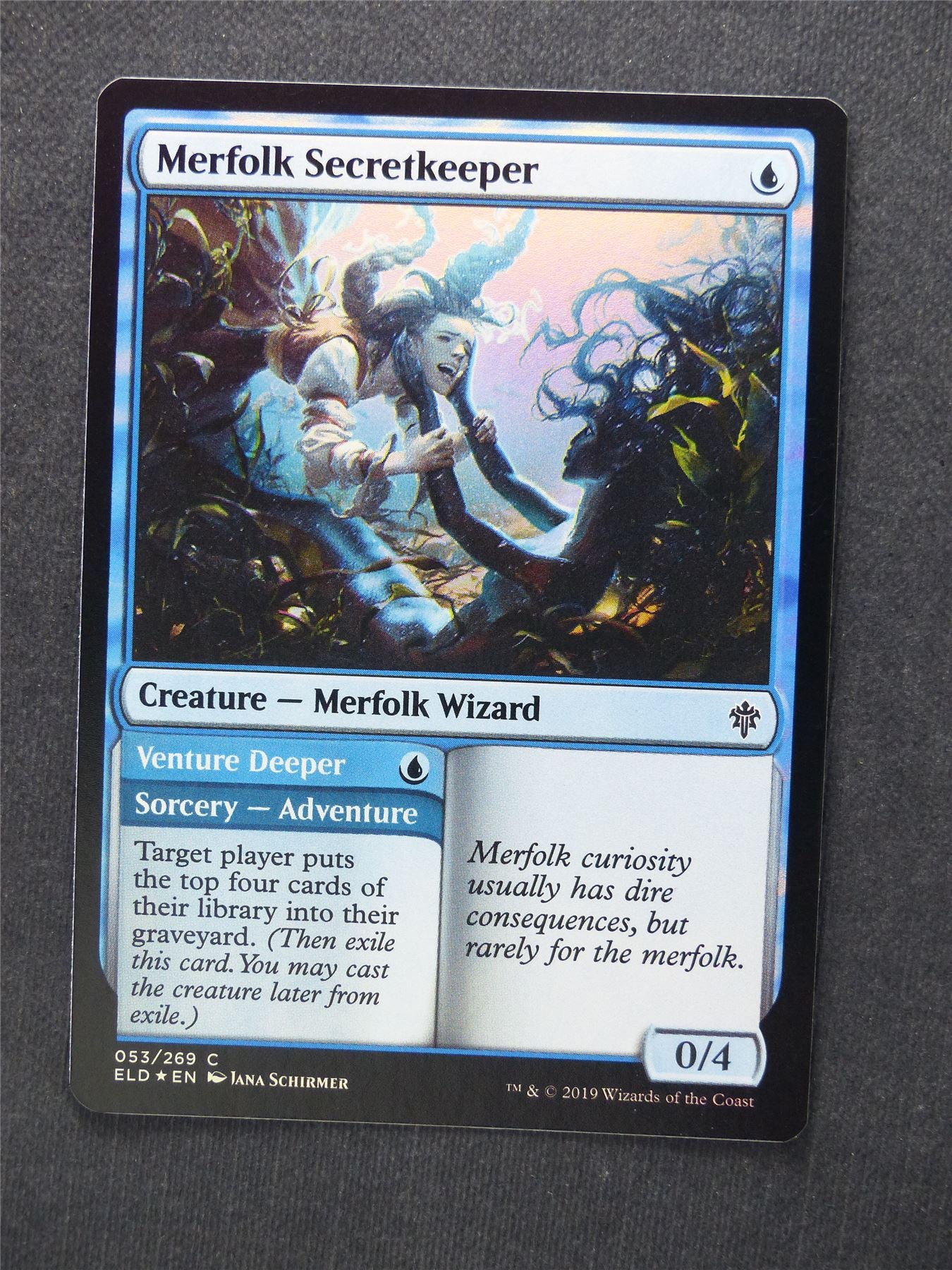 Merfolk Secretkeeper Foil - Mtg Magic Cards #11P