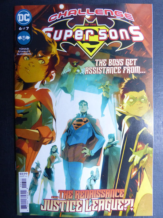 Challenge of the SUPER Sons #6 - Nov 2021 - DC Comics #33O