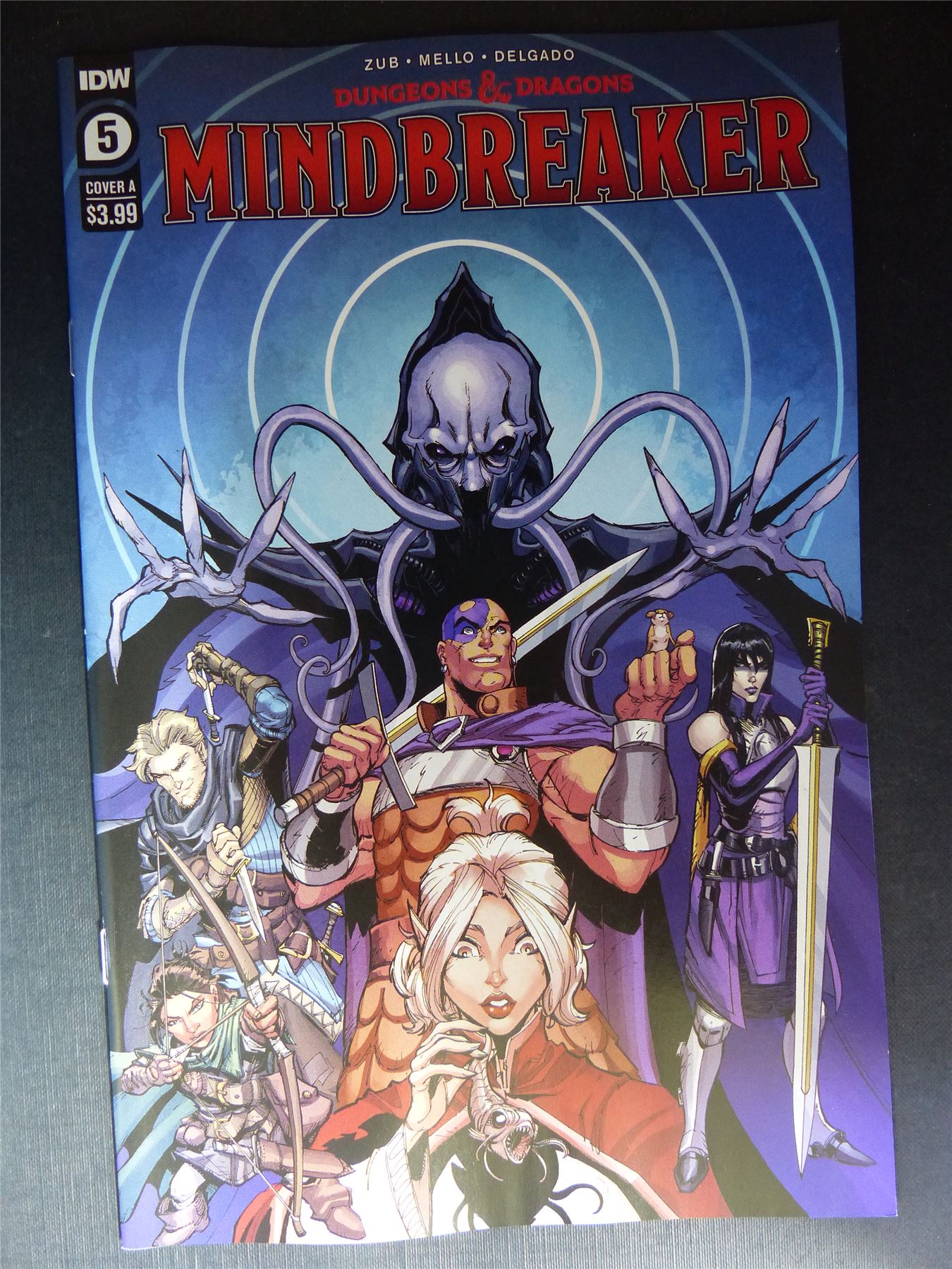 DUNGEONS & Dragons: Mindbreaker #5 - Feb 2022 - IDW Comic #72E