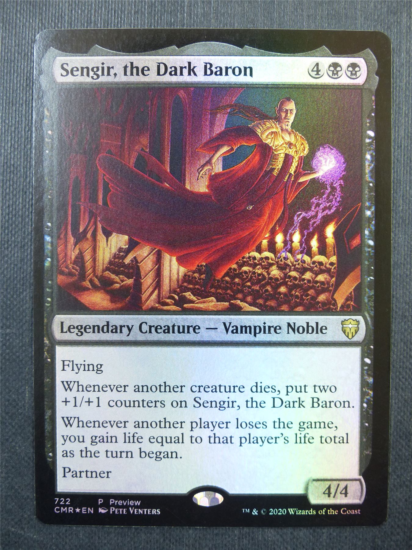 Sengir the Dark Baron Foil Promo - Mtg Card #3UE