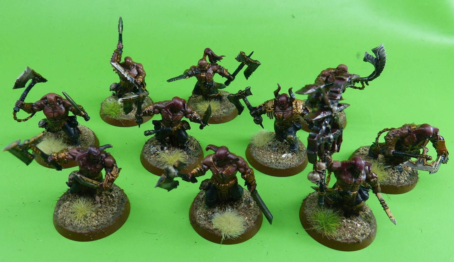 Blood Reavers painted - Warhammer AoS #7W9