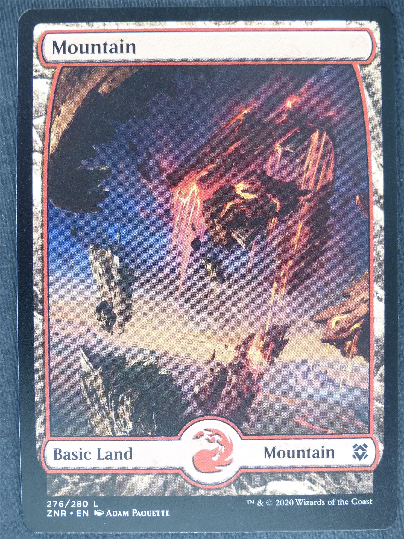 Mountain 276/280 Full Art Mint - Mtg Magic Cards #29