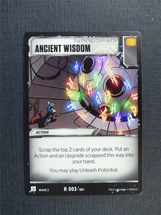 Ancient Wisdom R 003/081 - Transformers Cards #2SE