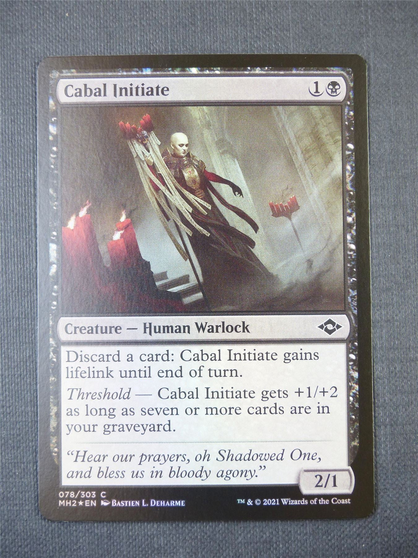 Cabal Initiate Foil - Mtg Card #548
