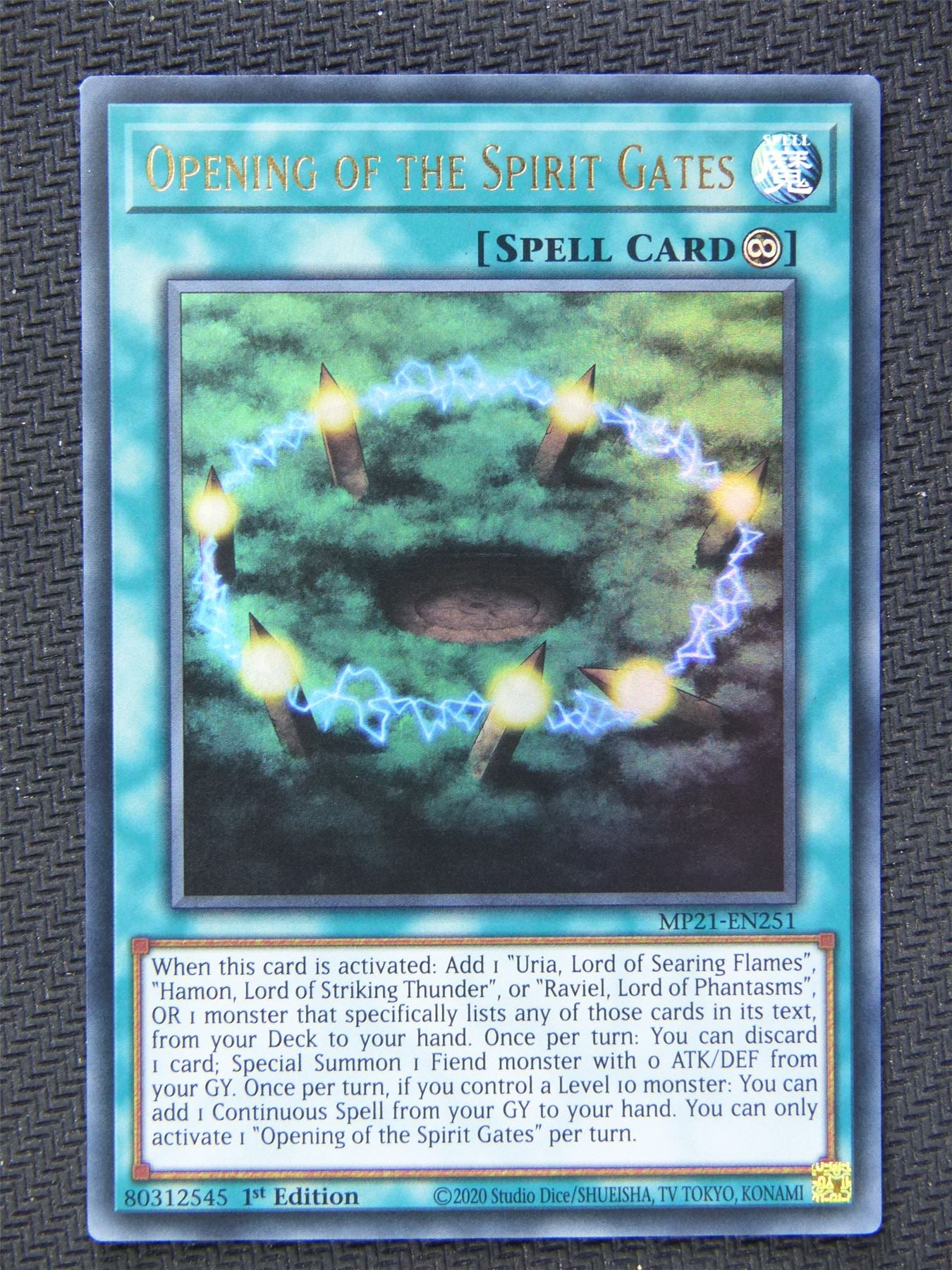 Opening of Spirit Gates MP21 - Ultra Rare - Yugioh Card #63O