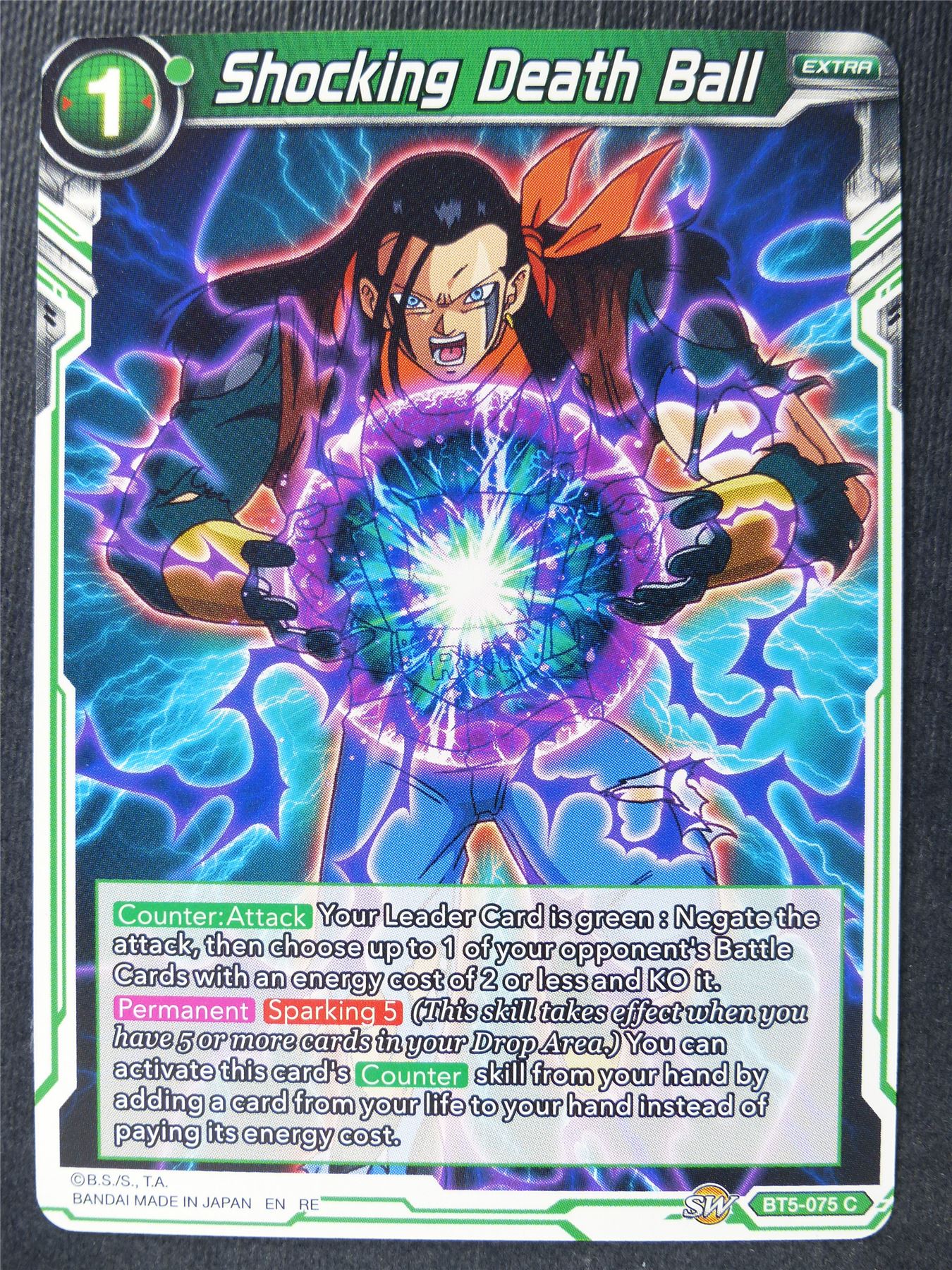 Shocking Death Ball - Mythic Booster - Dragon Ball Super Card #456