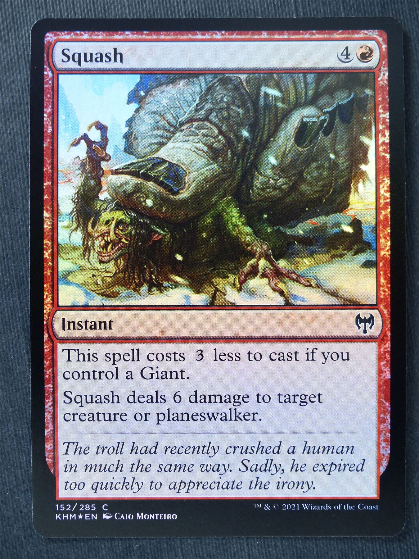 Squash Foil - Mtg Magic Cards #WA