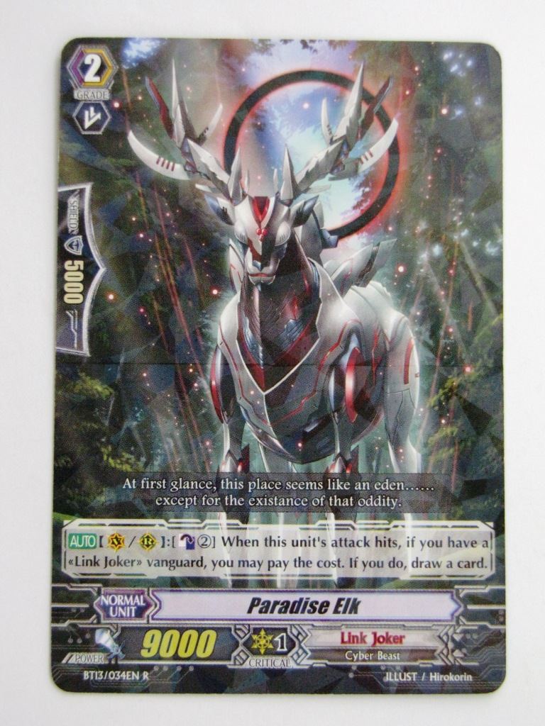 Vanguard Played Cards: PARADISE ELK BT13 R # 24I89