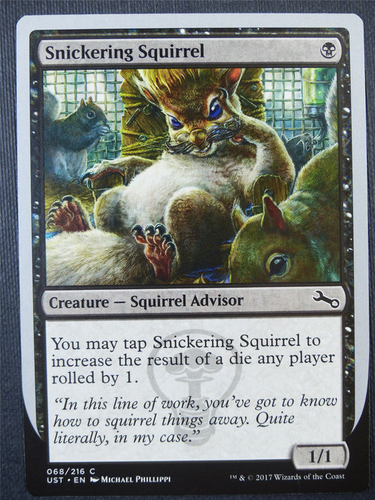 Snickering Squirrel - Unstable - Mtg Card #5PJ