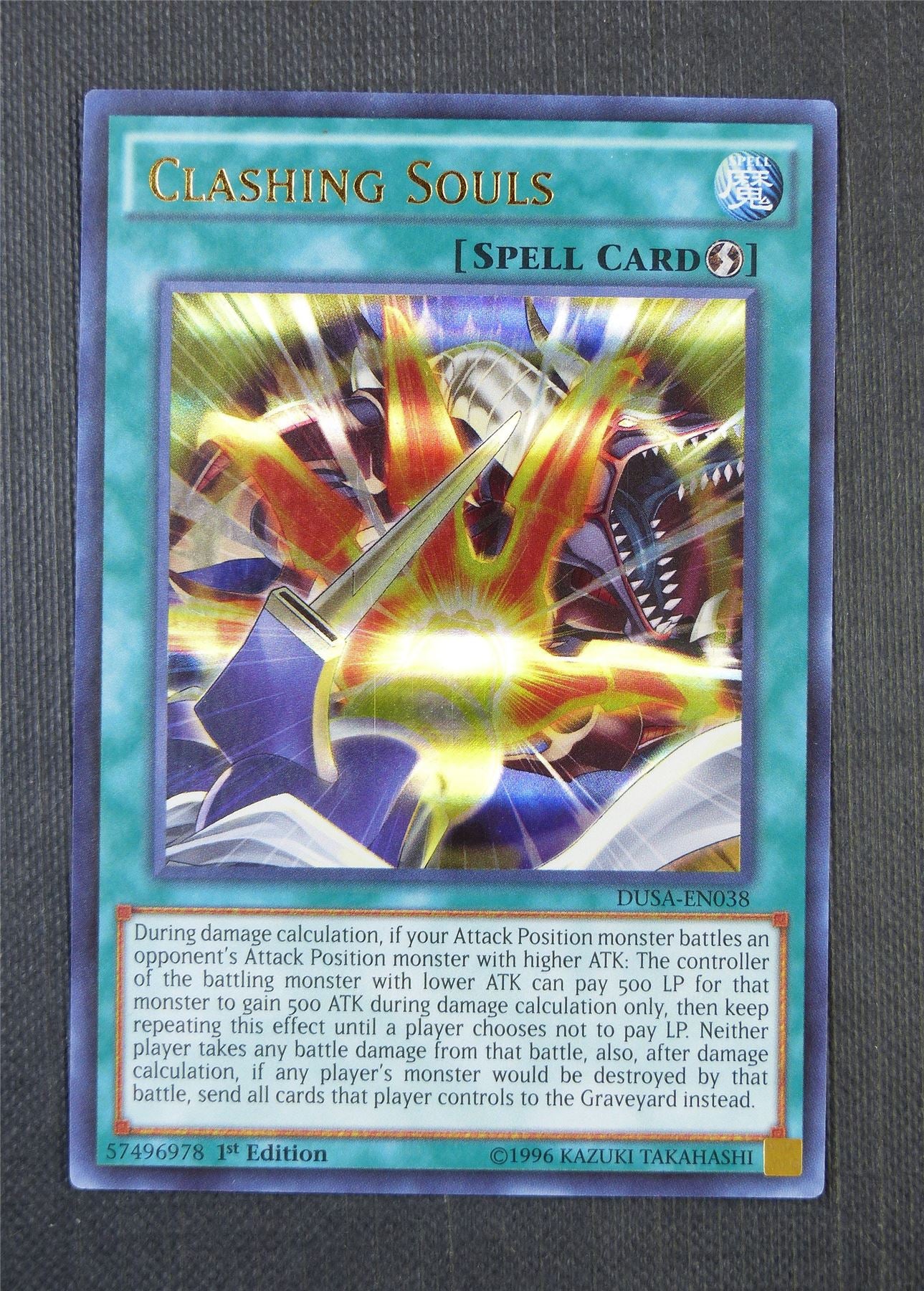 Clashing Souls DUSA 1st Ed - Ultra Rare - Yugioh Card #7EV
