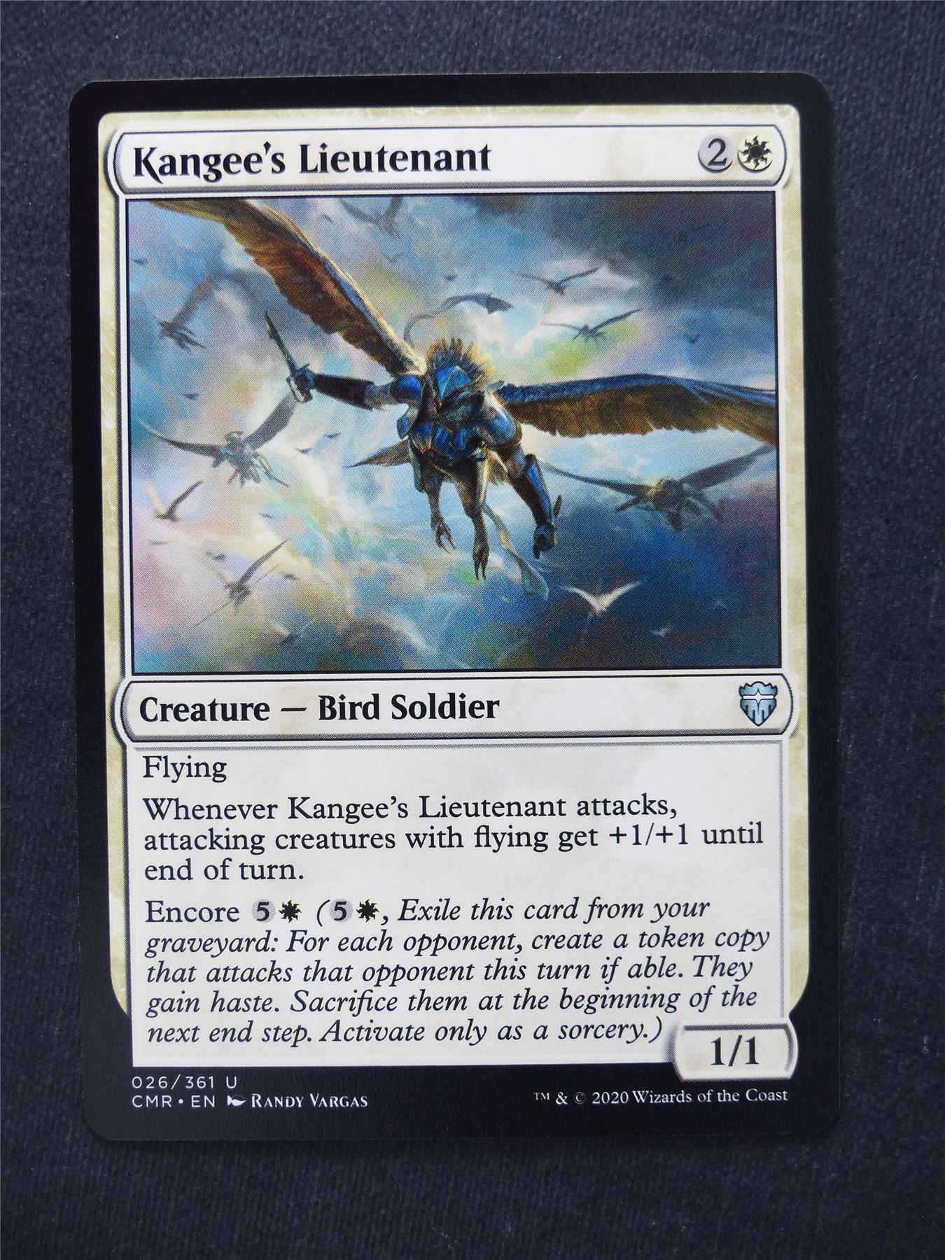 Kangee's Lieutenant - Commander Legends #MS