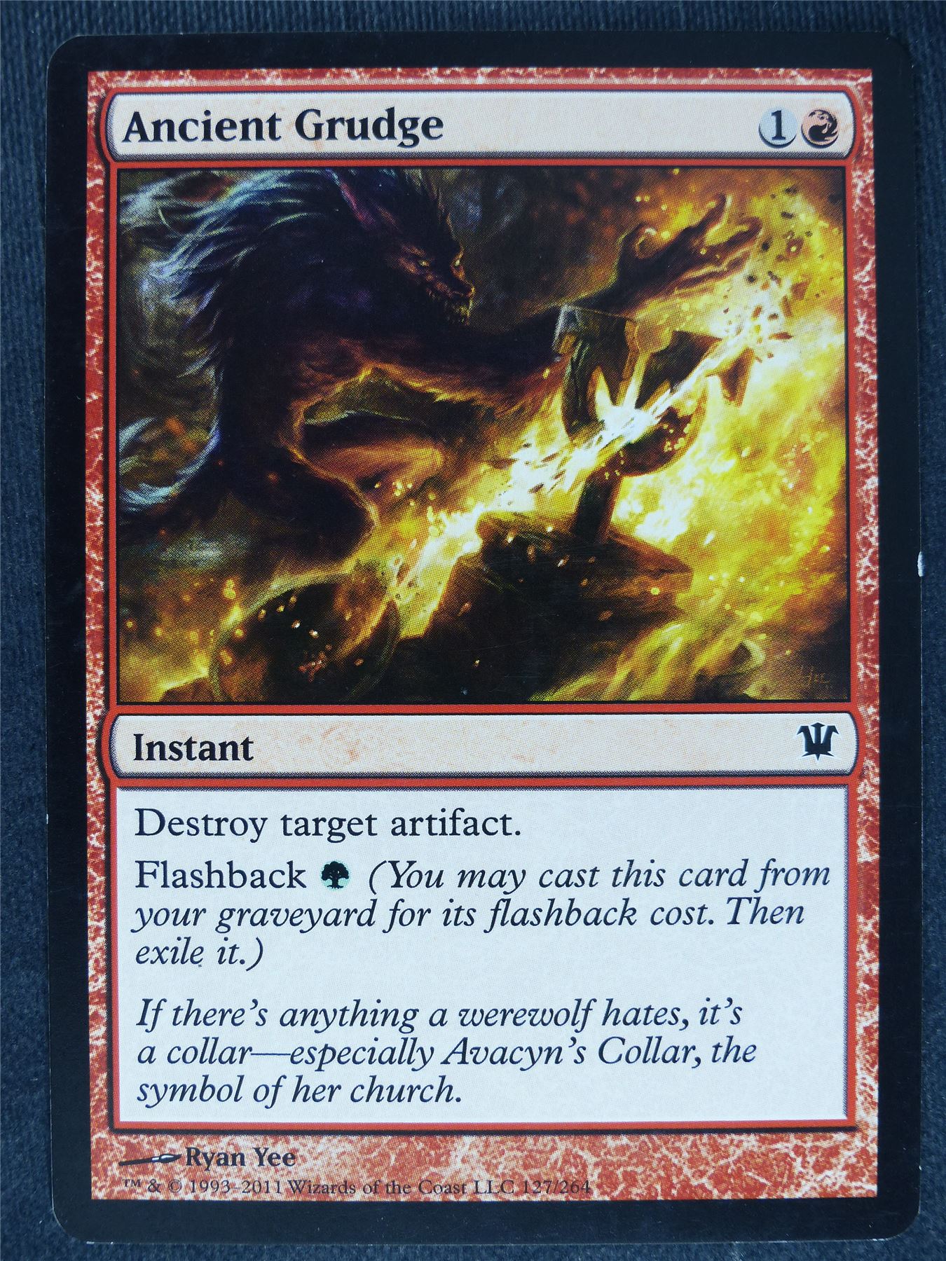 Ancient Grudge - Mtg Magic Cards #AY