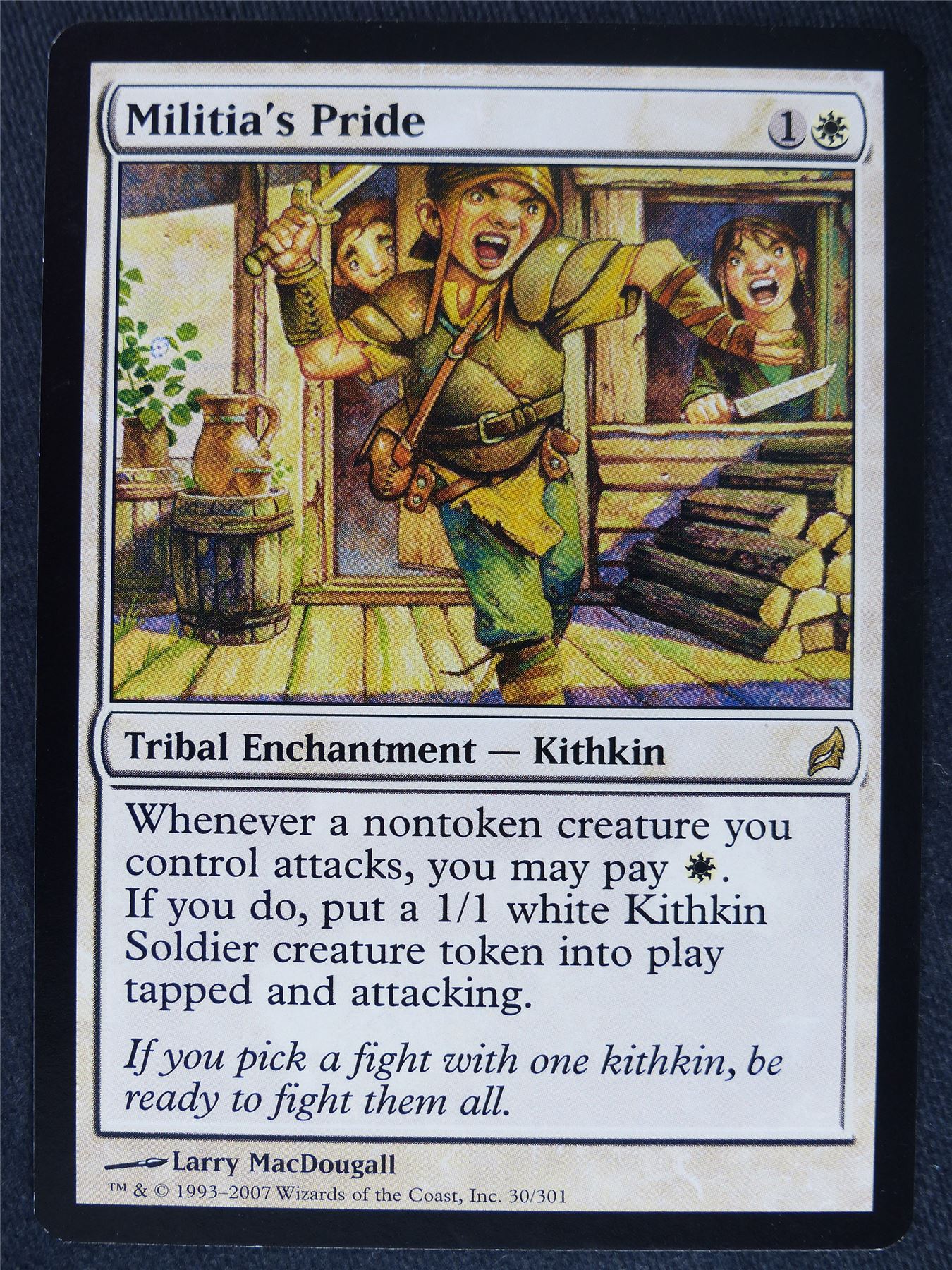 Militia's Pride - Mtg Magic Cards #3G
