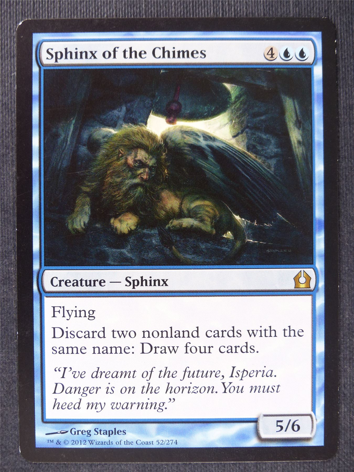 Sphinx of the Chimes - Mtg Magic Cards #H0