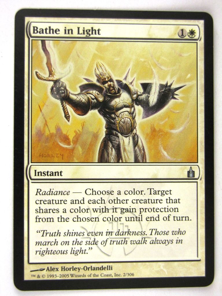 MTG Magic: the Gathering Cards: BATHE IN LIGHT: RAV