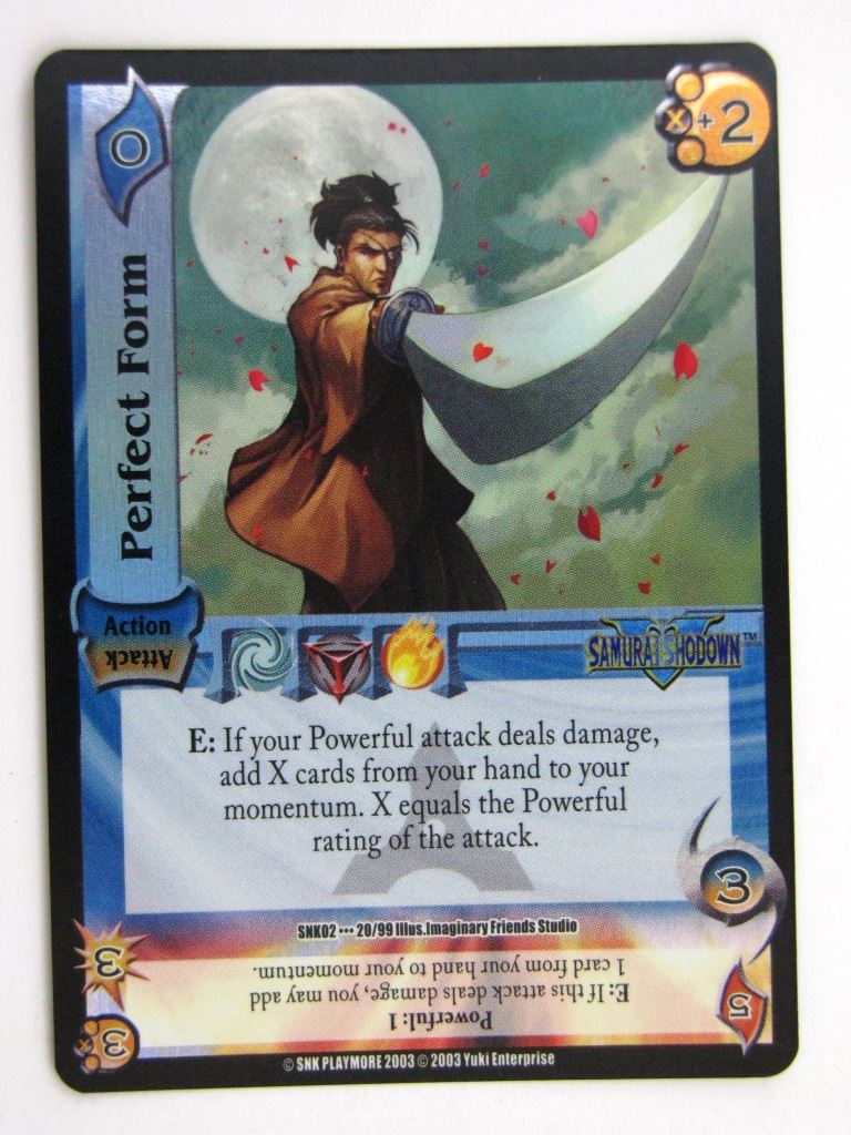 UFS Cards: PERFECT FORM 20/99 RARE FOIL # 28G99