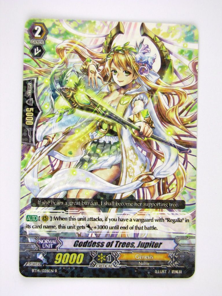 CFV Cards: GODDESS OF TREES, JUPITER BT14:Brilliant Strike