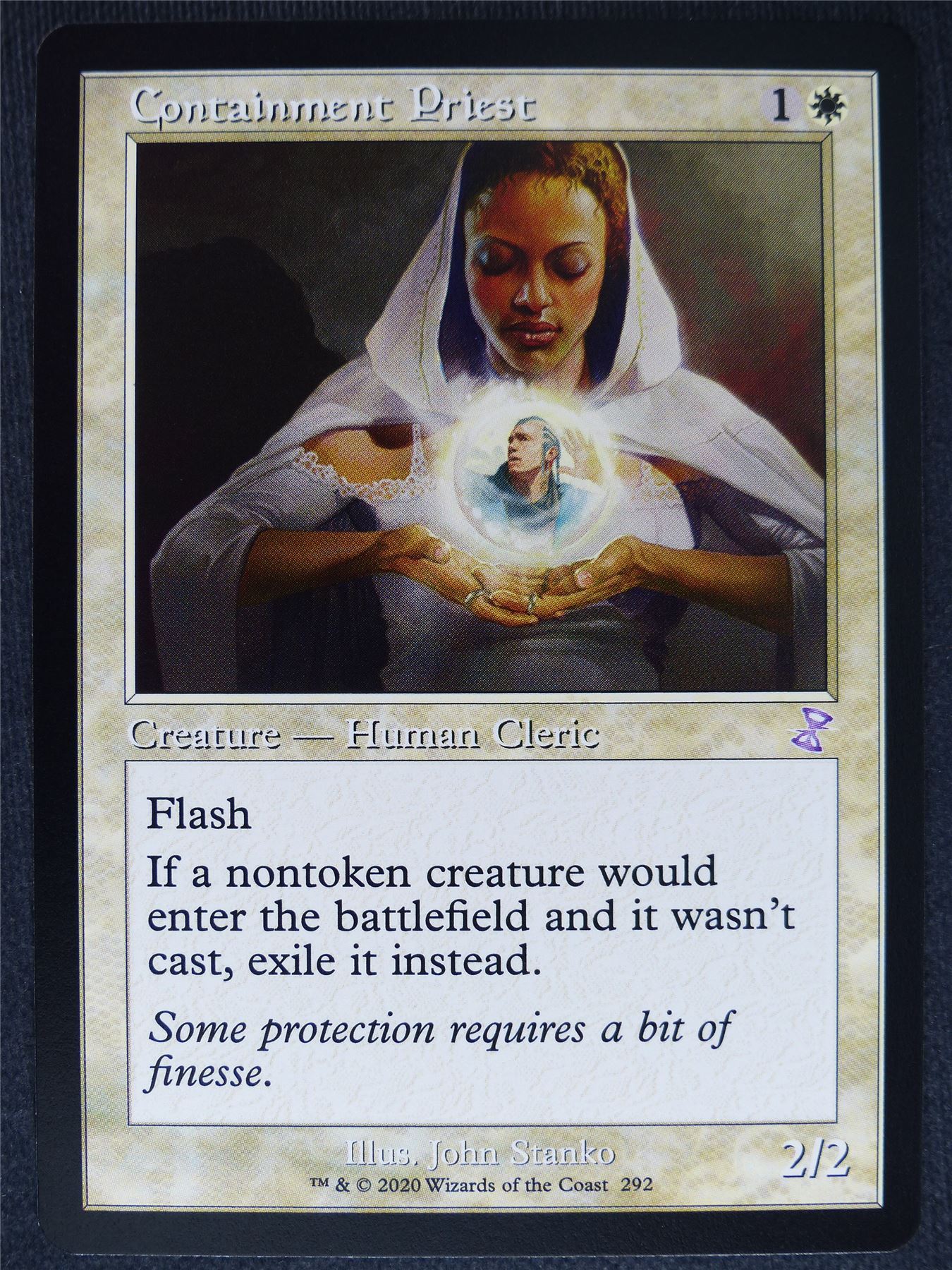 Containment Priest Timeshifted - Remastered - Mtg Magic Cards #MO