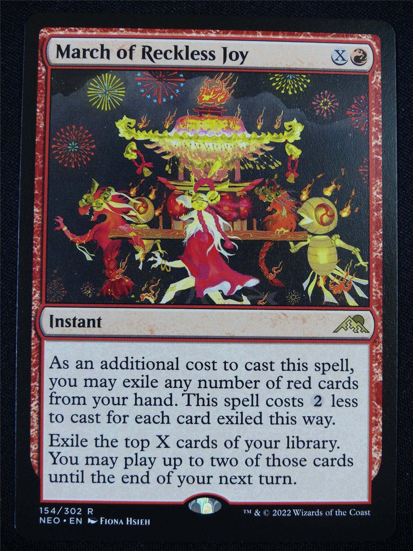 March of Reckless Joy - Mtg Card #L5