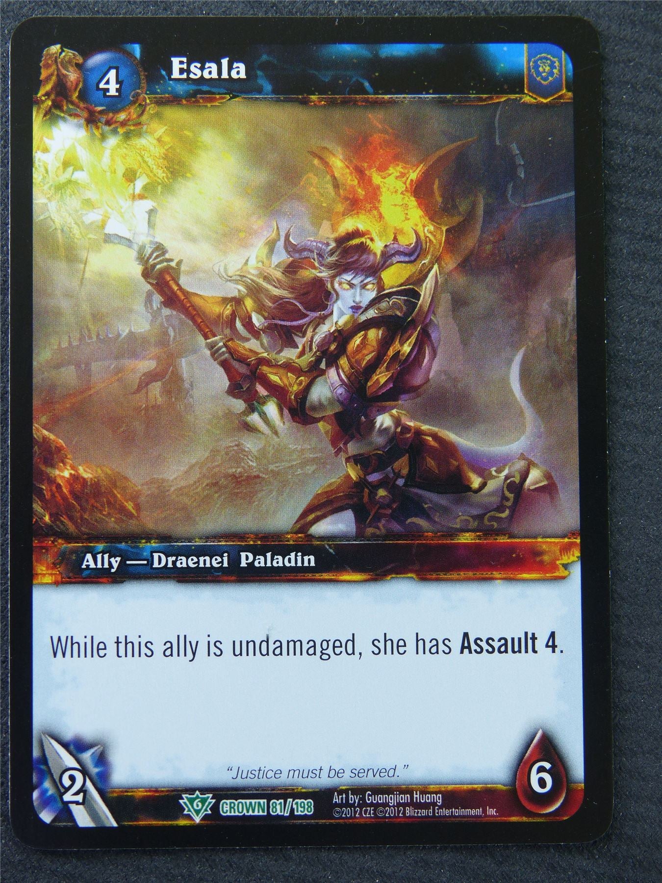 Esala - Uncommon - World Of Warcraft #1IN