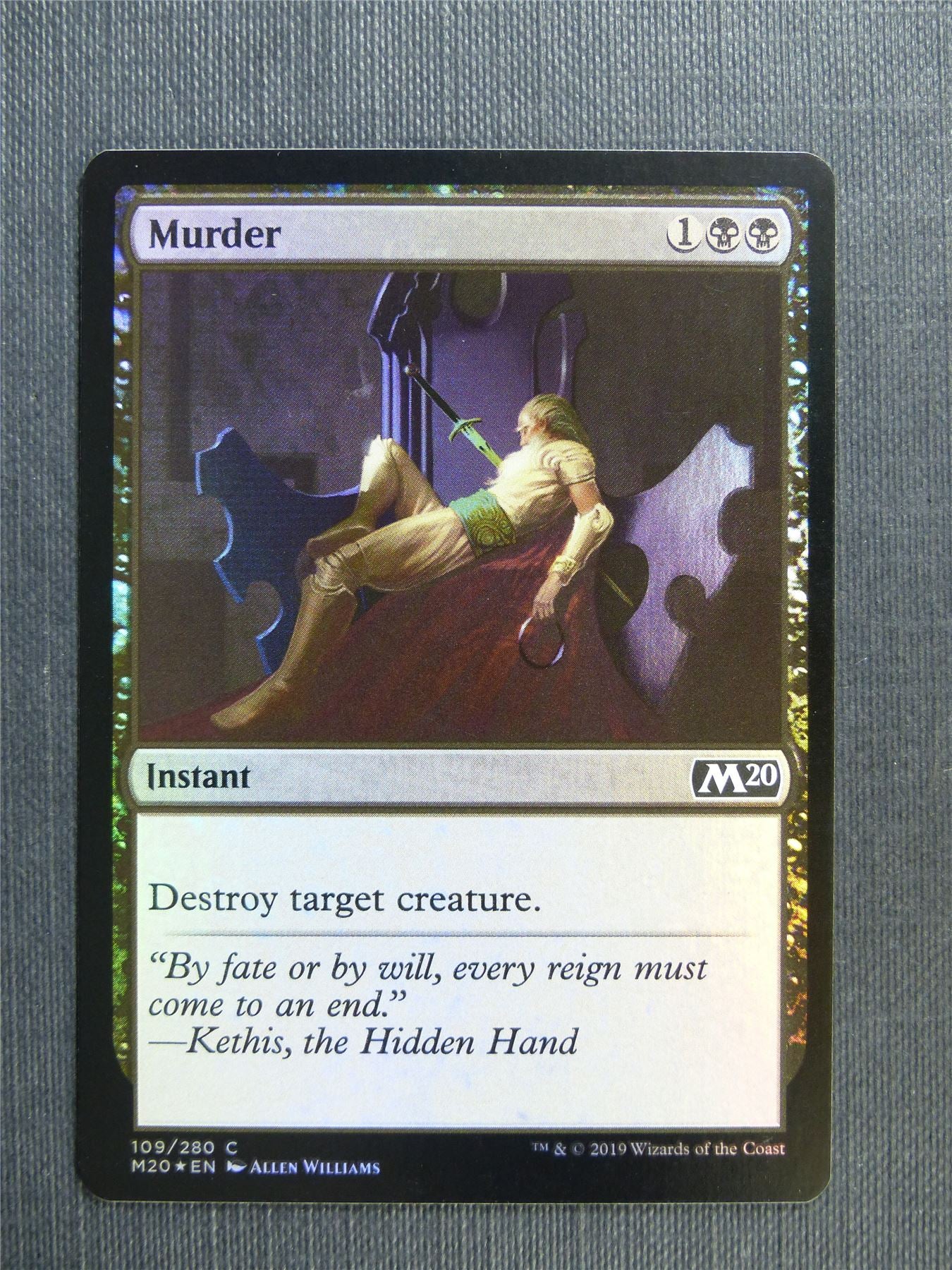 Murder Foil - Mtg Magic Cards #P9