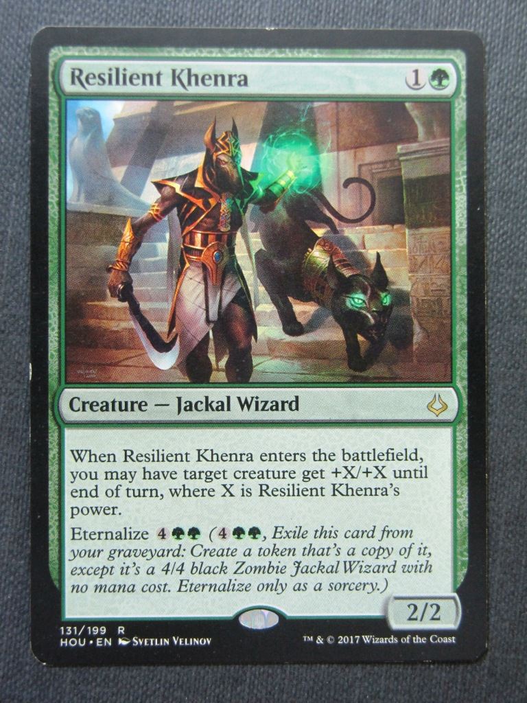 Resilient Khenra - Mtg Magic Cards # 9C66