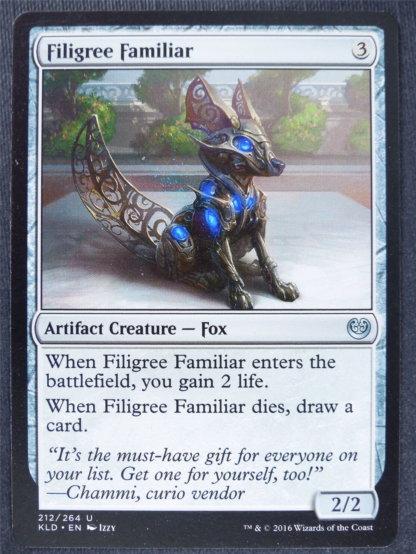 Filigree Familiar - Mtg Magic Cards #E9