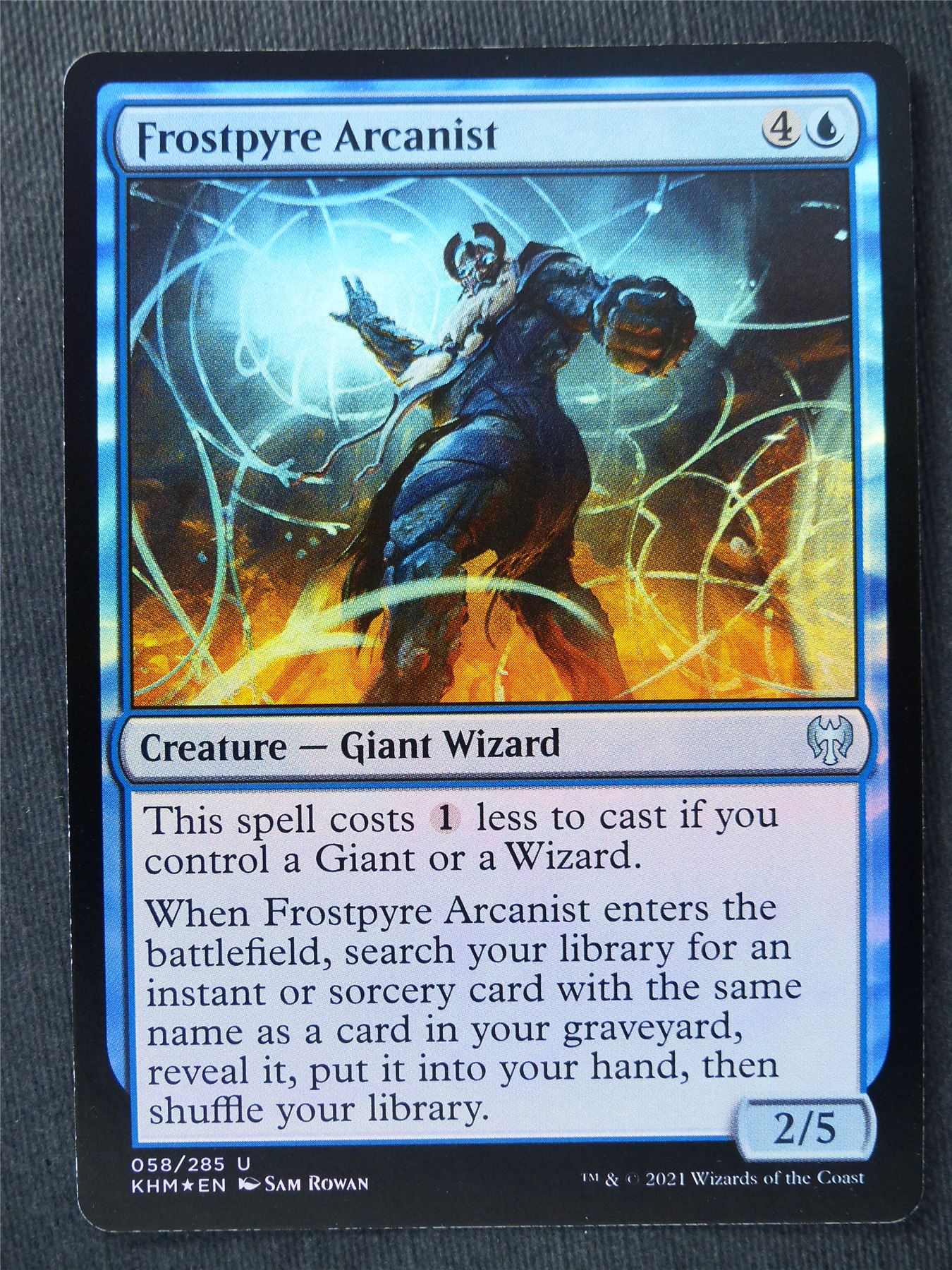 Frostpyre Arcanist Foil - Mtg Magic Cards #WK