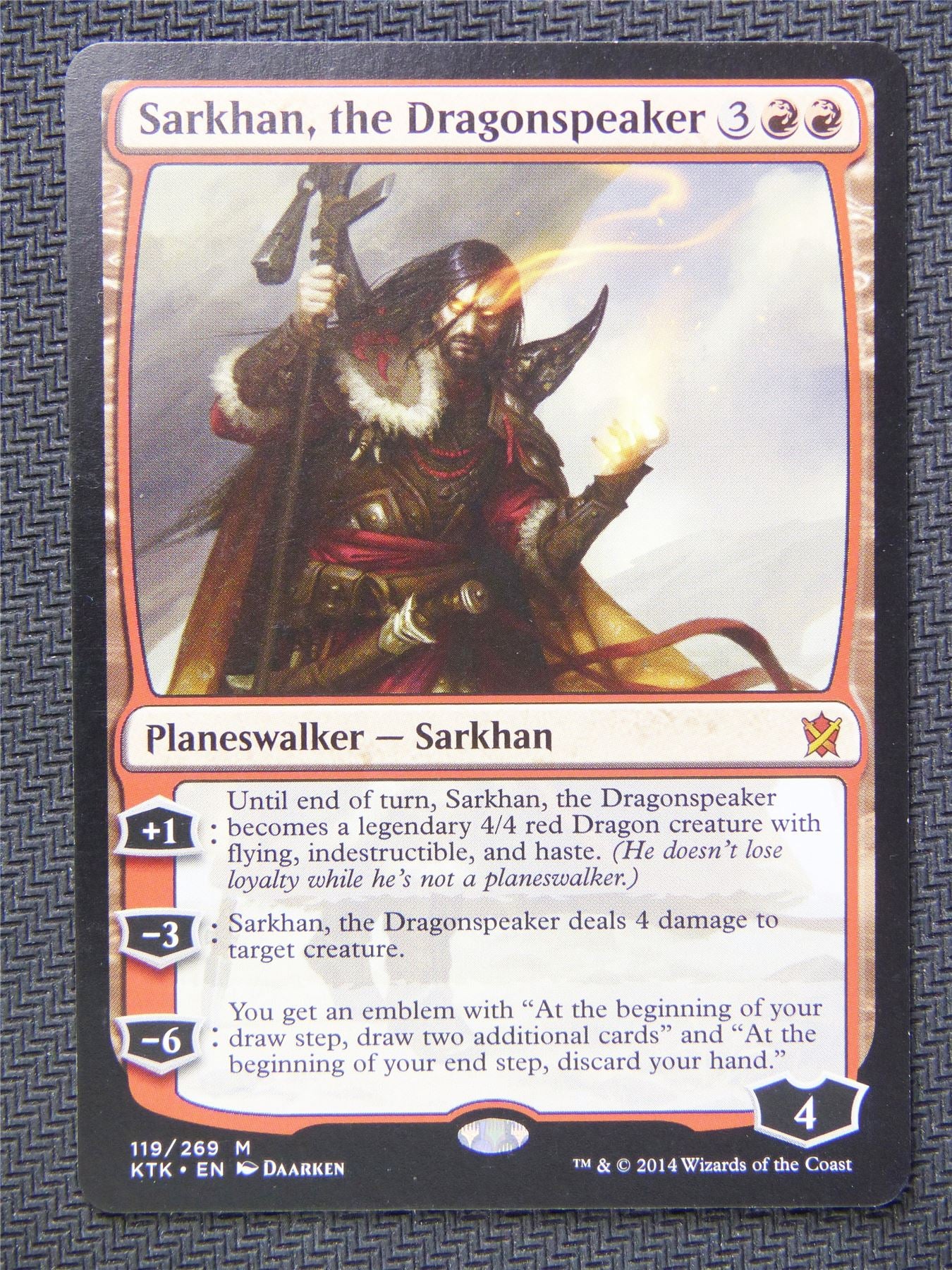 Sarkhan the Dragonspeaker - Mtg Card #4DX