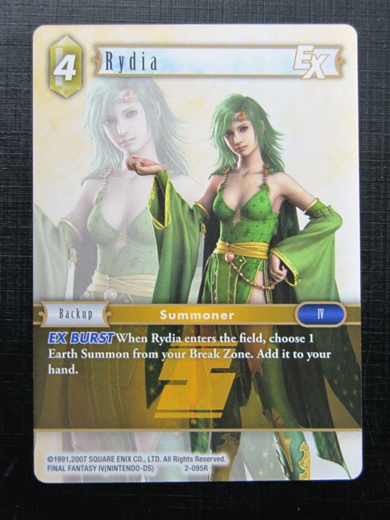 Final Fantasy Cards: RYDIA 2-095R # 29B71