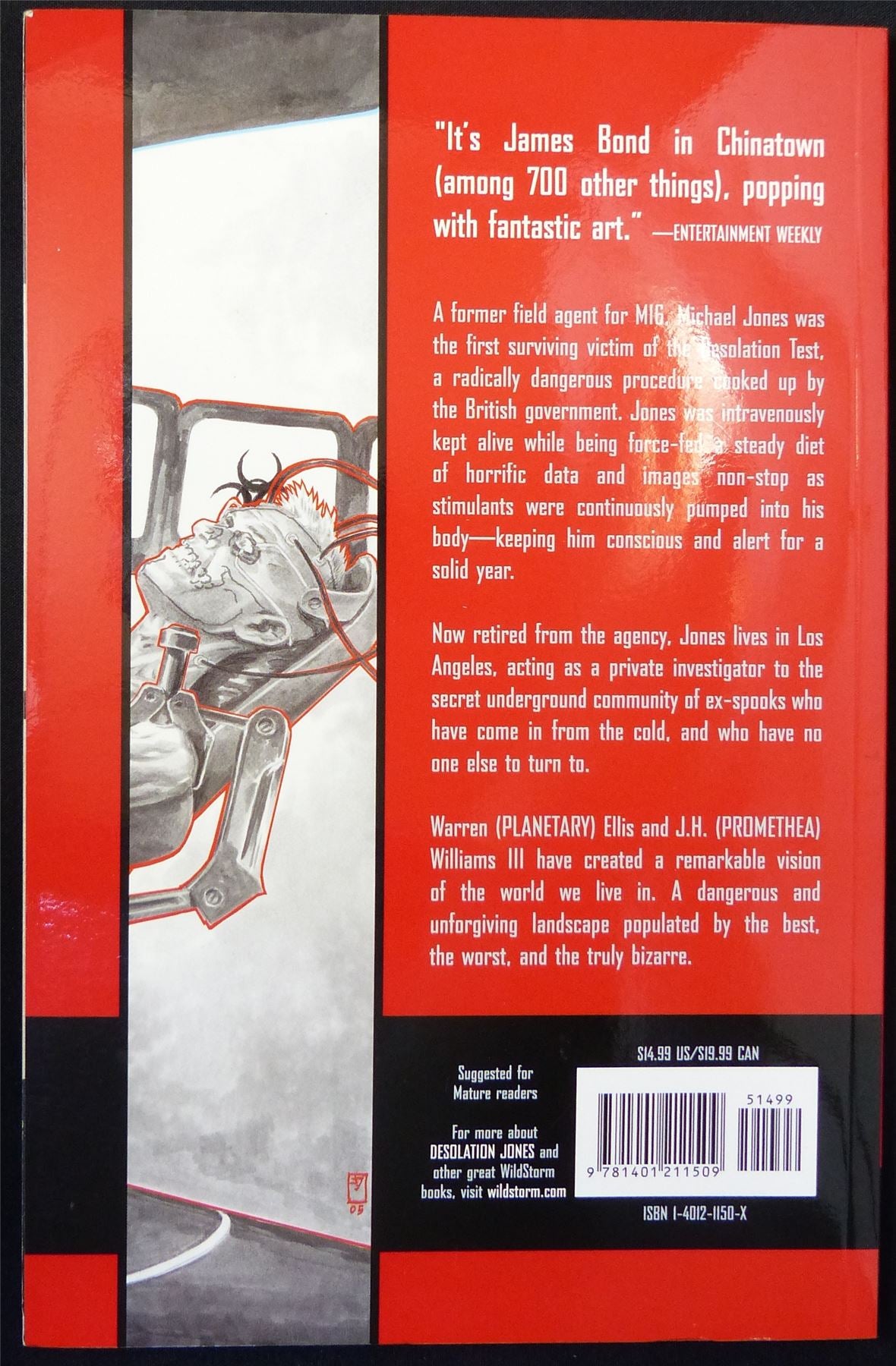 DESOLATION Jones: Made in England - Wildstorm Graphic Softback #29E