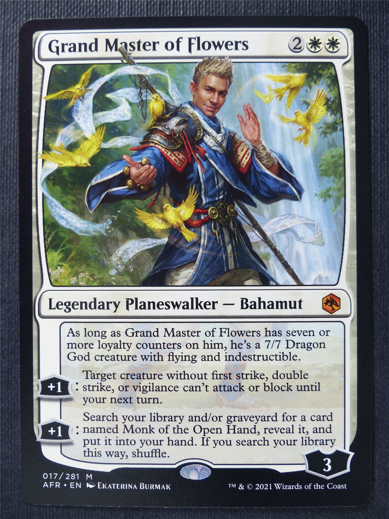 Grand Master of Flowers - AFR - Mtg Card #28G