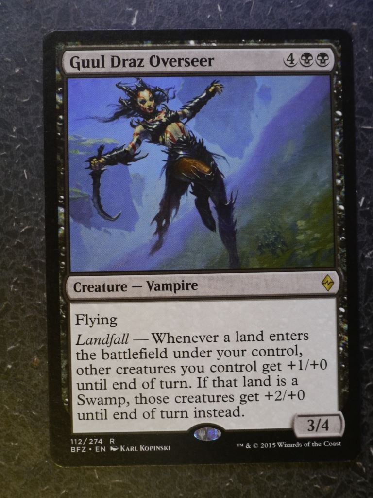 MTG Magic Cards: GUUL DRAZ OVERSEER # 6E28