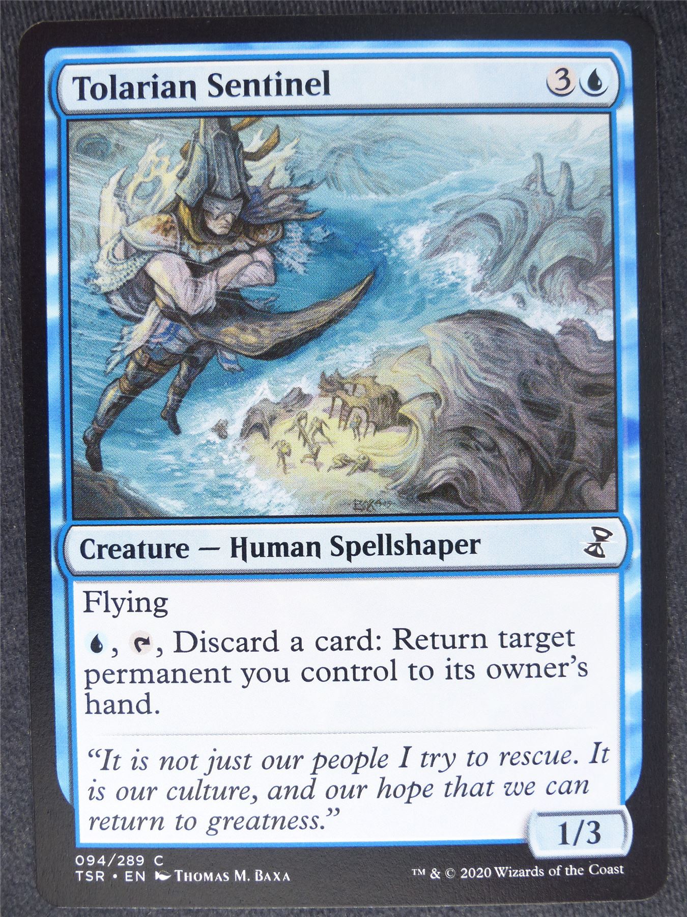 Tolarian Sentinel - Remastered - Mtg Magic Cards #WJ