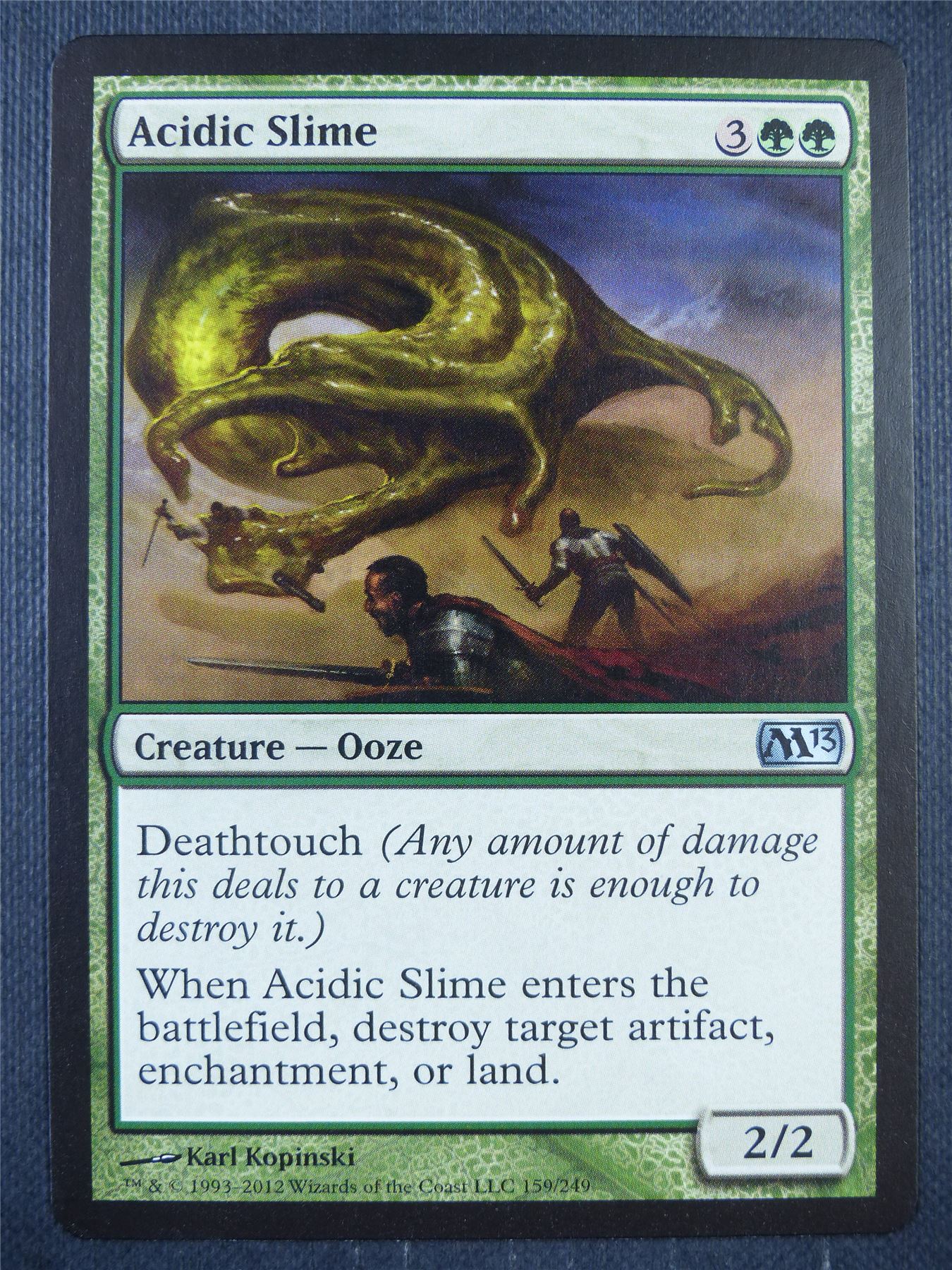 Acidic Slime - Mtg Card #8UF