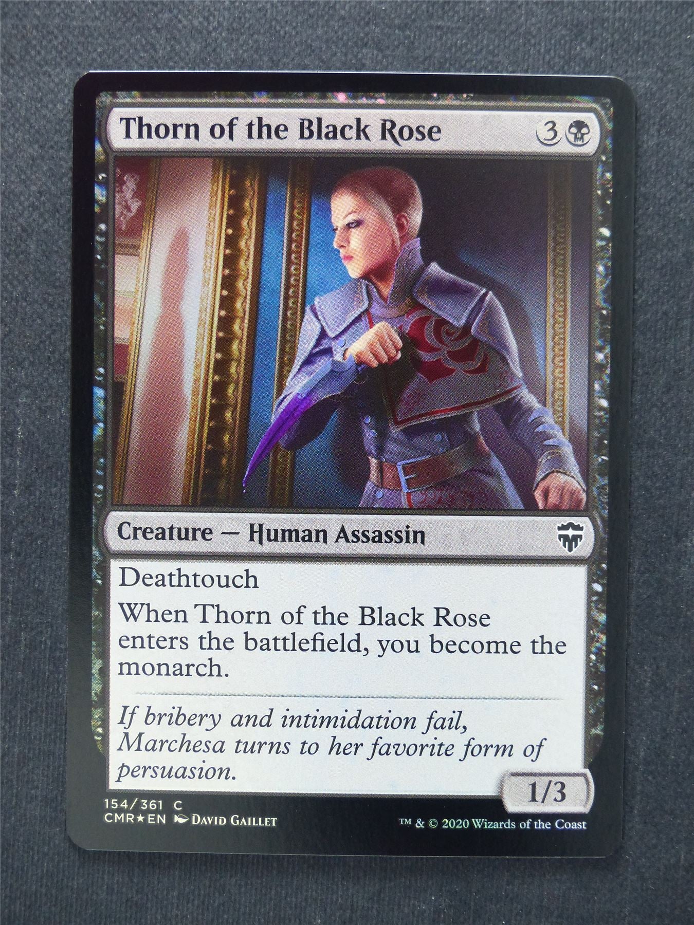 Thorn of the Black Rose Foil - Commander Legends #O1