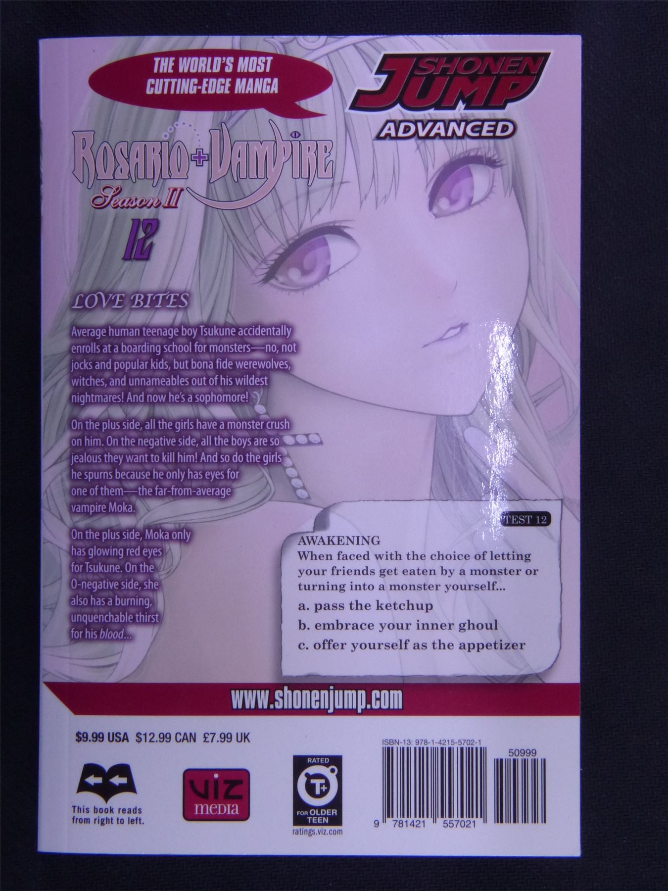Rosario And Vampire - Season 2 - Volume 12 - Manga #2R