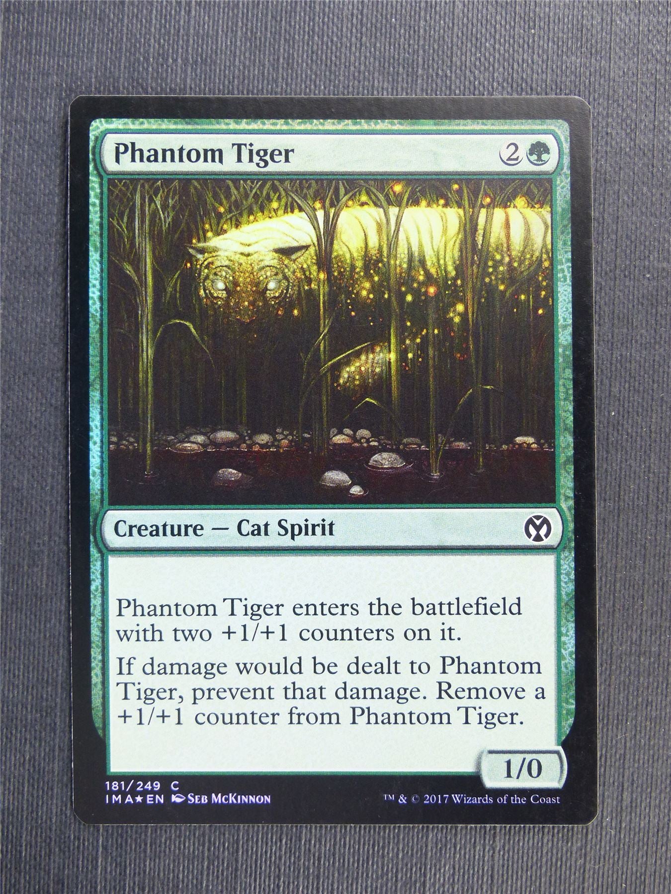 Phantom Tiger Foil - Mtg Magic Cards #3A6